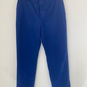 Ted Baker London Men 34R Pants Royal Blue Textured Comfortable